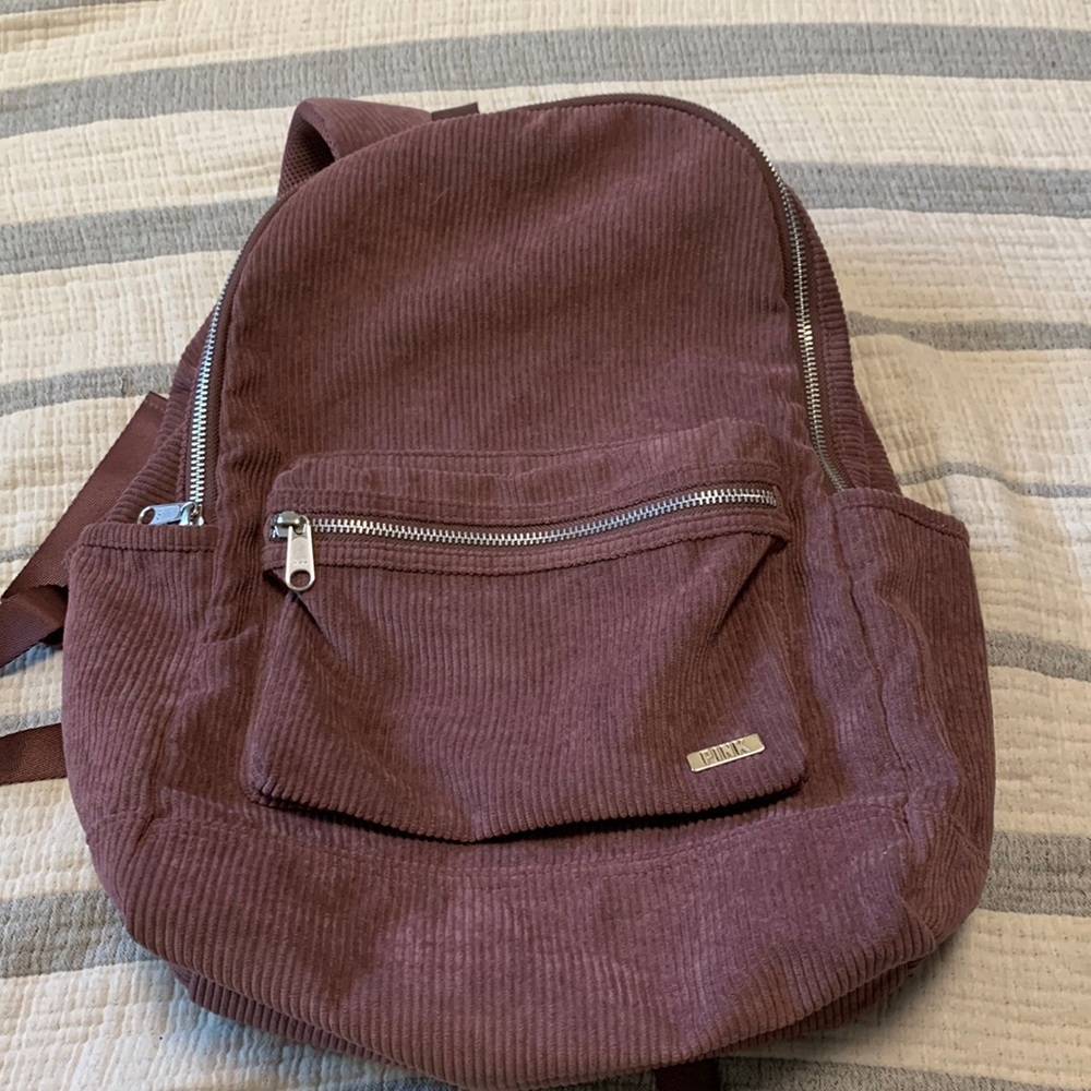 Pink backpack